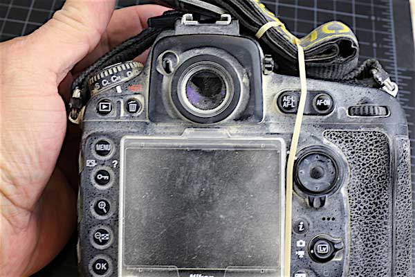 Nikon D810 tear-down