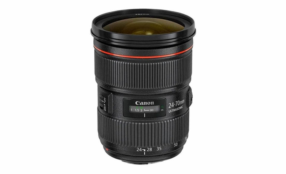 Best Canon EF lenses: 02 Canon EF 24-70mm f/2.8L II USM, £1,400