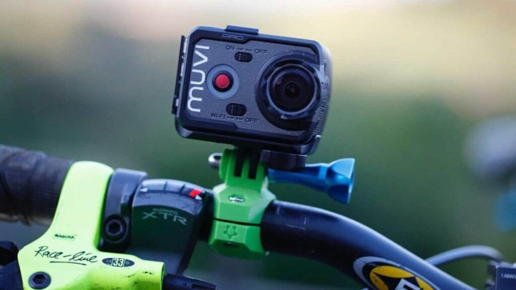 Veho Muvi K2Pro4K bike mounted