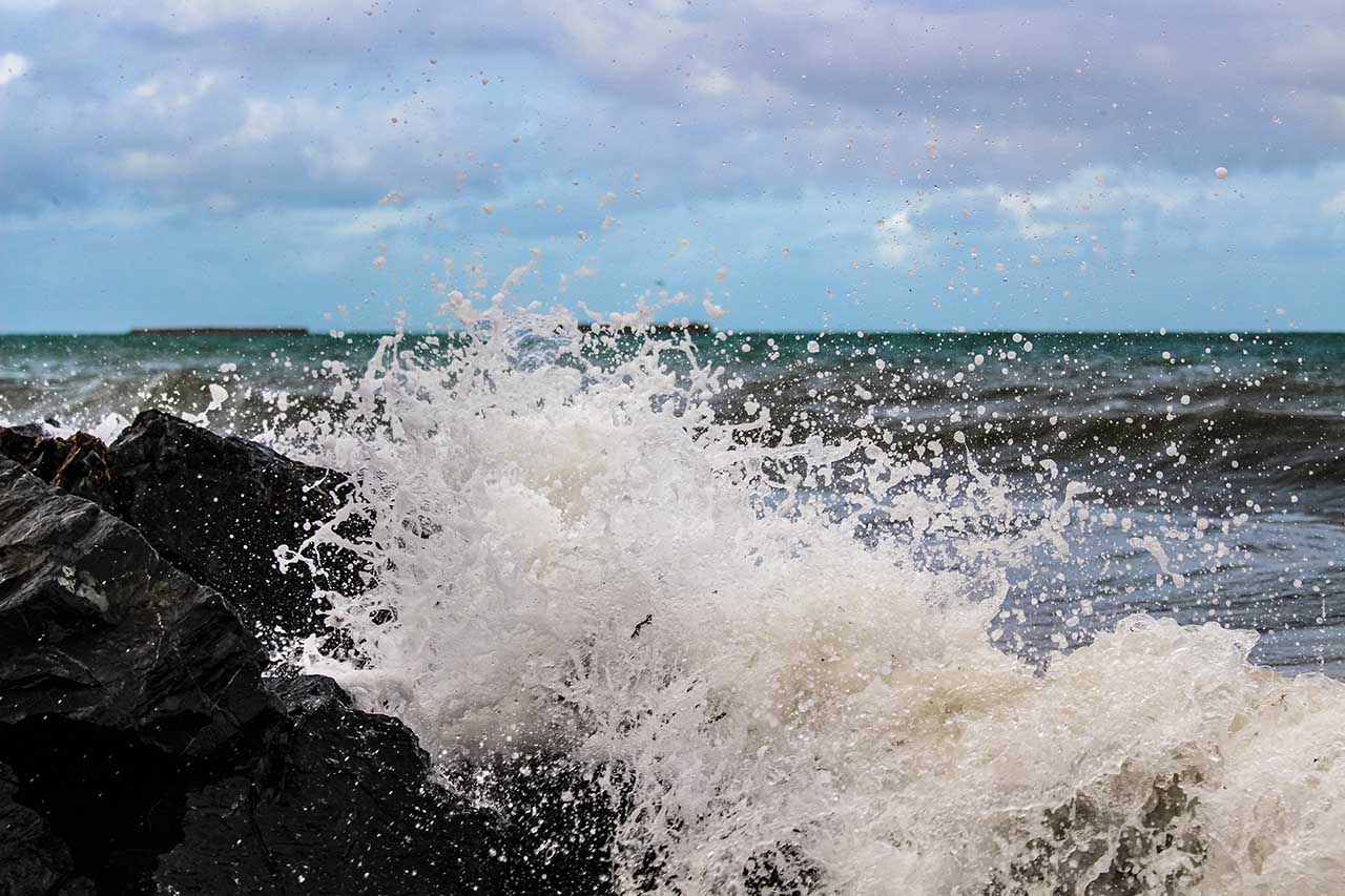 Coastal photography in winter: 03 Shoot in stormy conditions