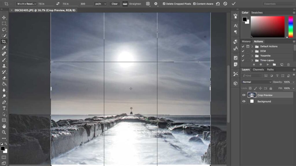 Tut Cropping Square