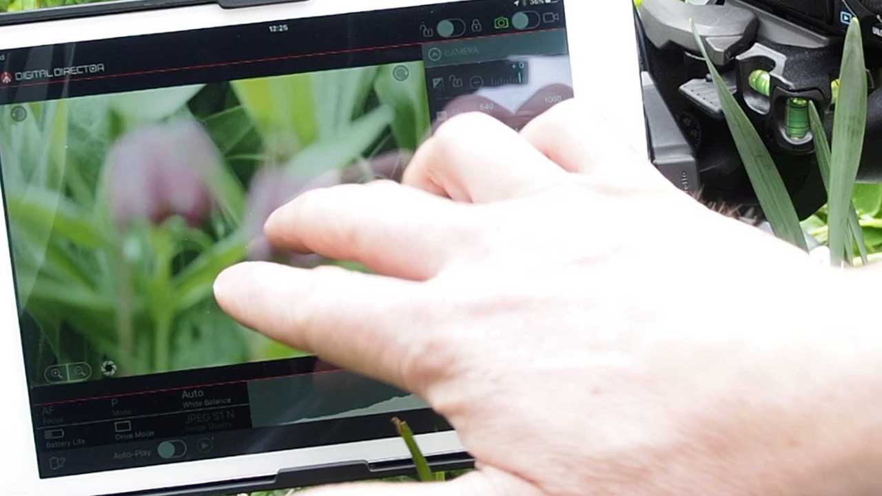 Manfrotto Digital Director in use