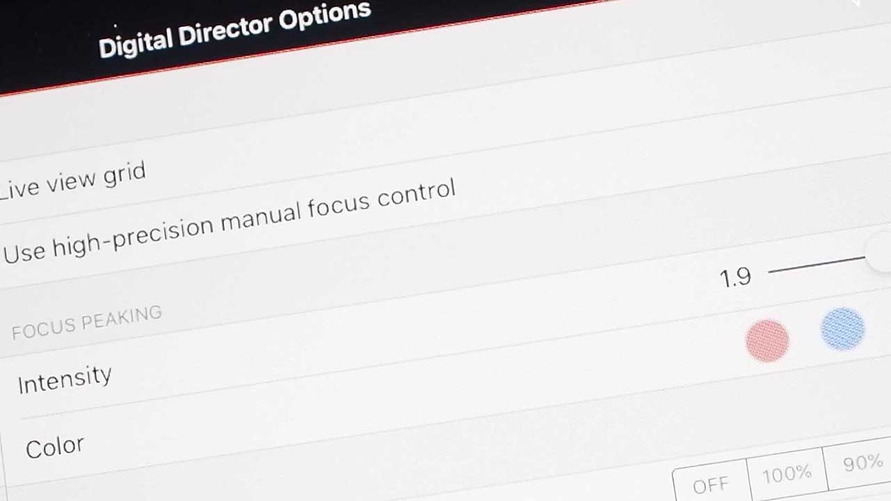 Manfrotto Digital Director in use