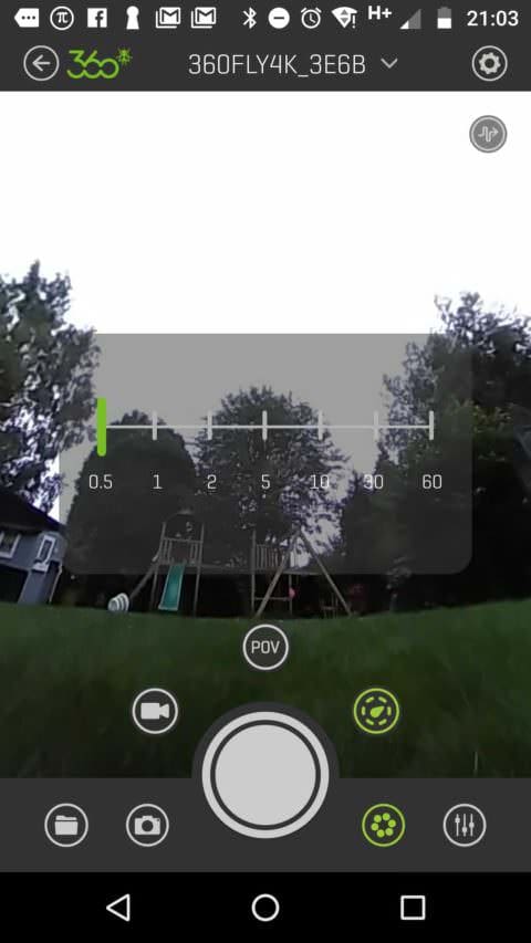 360Fly 4K Review: App Screenshot 2