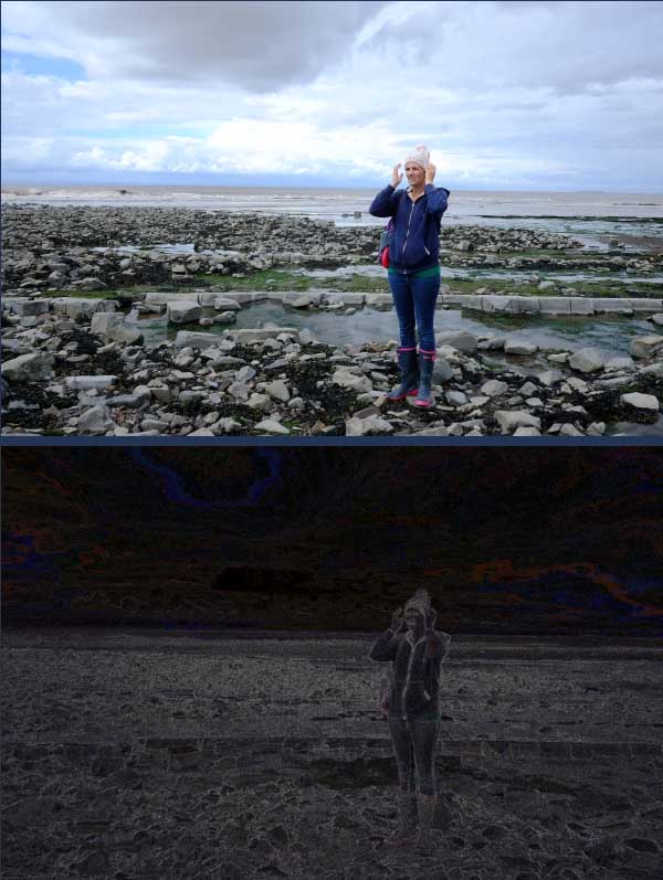 Error Level Analysis of non-fake image