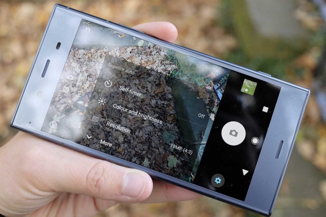 Sony Xperia XZ1 camera review: build & handling