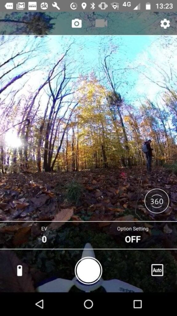 Ricoh Theta V Review: app