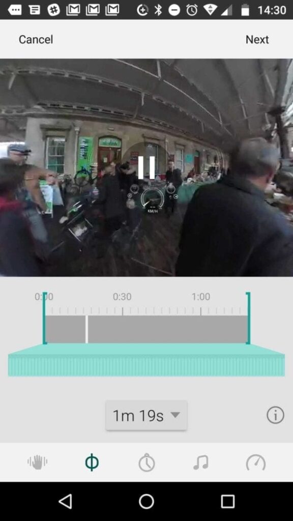 Garmin VIRB 360 review: using the app
