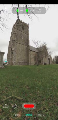 HumanEyes Vuze XR review: using the app