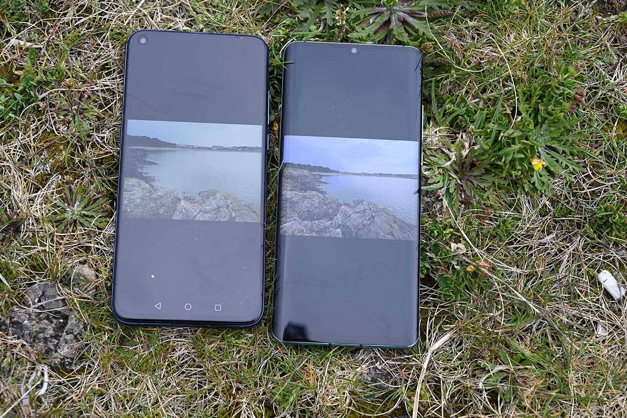 Huawei P30 Pro vs Honor View 20: Screen