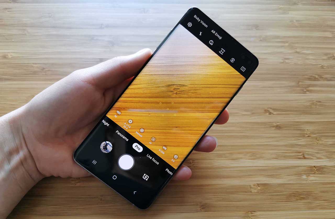How to use the Samsung S10 Pro Mode