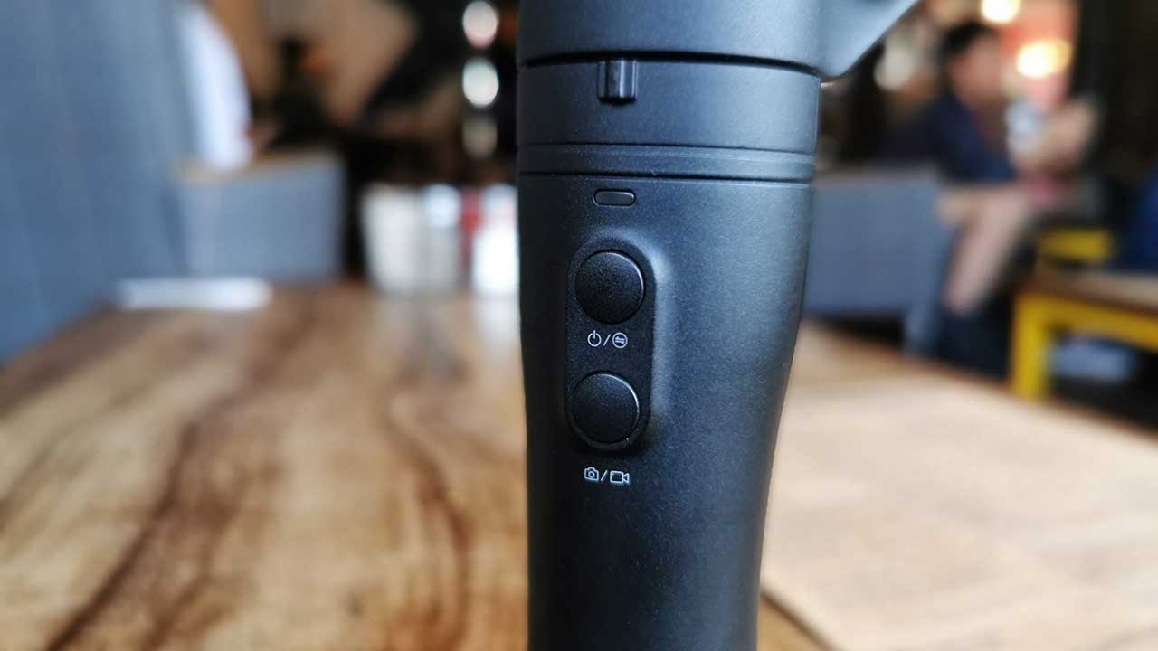 FeiyuTech VLOGpocket mode buttons