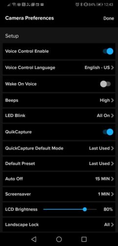 Setting Preferences on GoPro Max