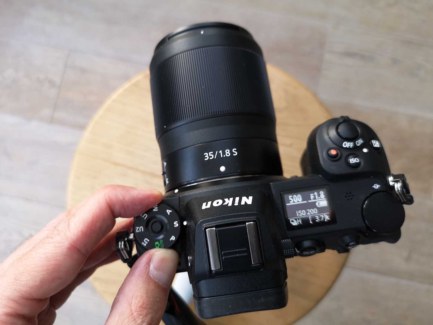 Set a fast shutter speed