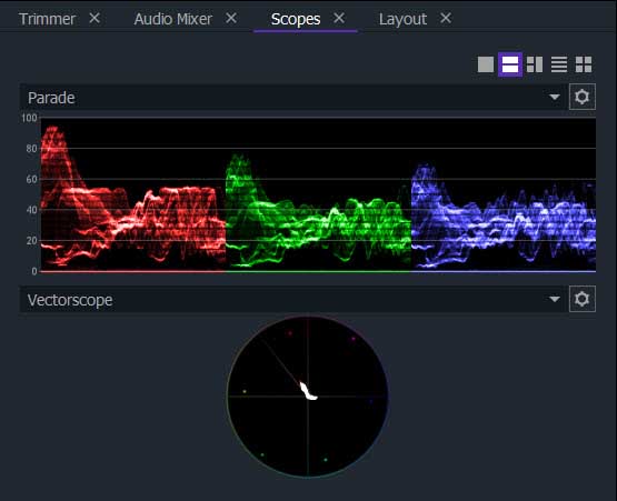Best colour grading software: Wondershare FilmoraPro