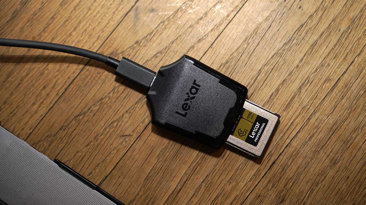 Lexar Professional CFexpress Type B USB 3.1 Reader review