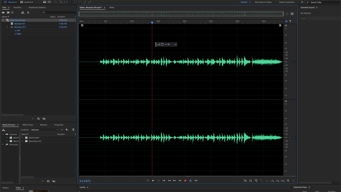 How to clean-up audio with Adobe Audition
