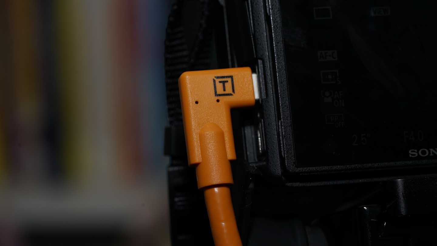 Tether Tools TetherPro USB-C Right Angle to USB-C Tether Cable 4.6m/15ft