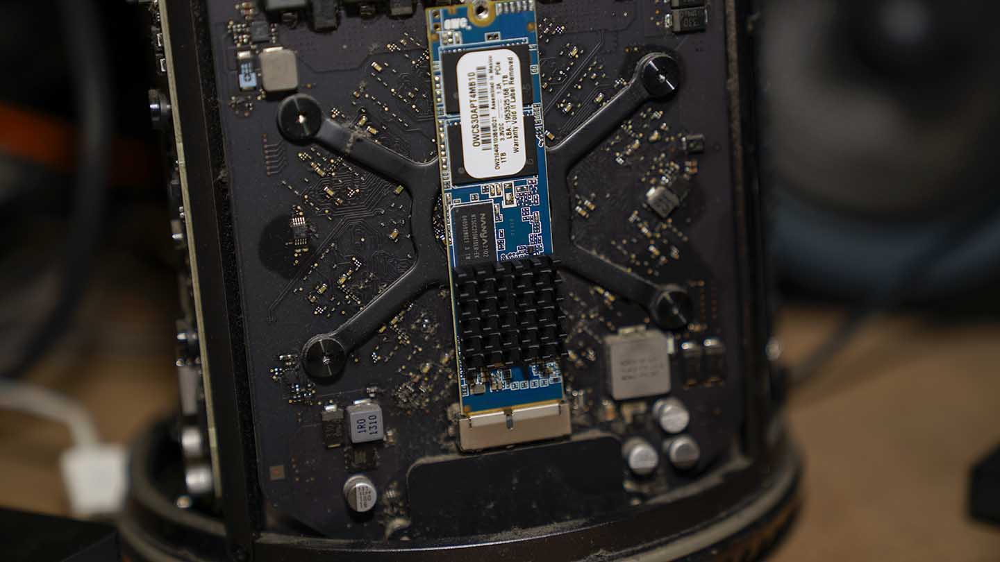 OWC Mac Pro (Late 2013) SSD upgrade for photographers