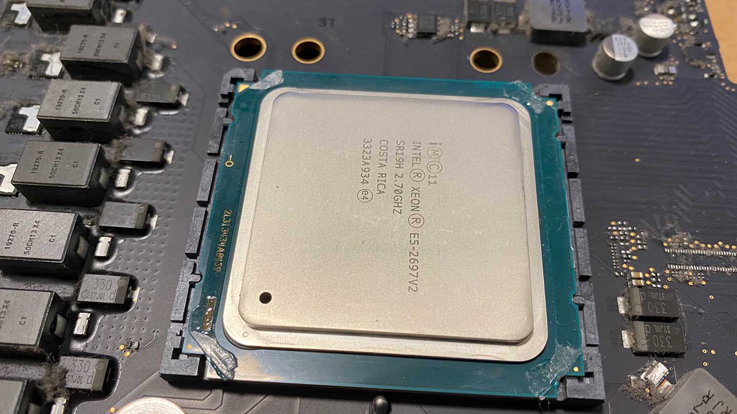 Mac Pro (Late 2013) CPU Upgrade