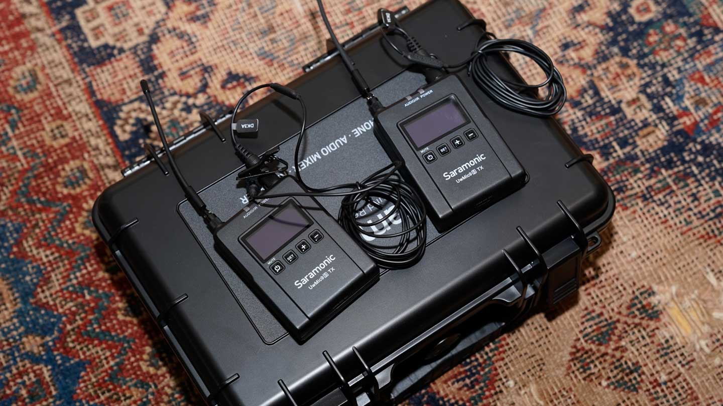 Saramonic Uwmic9s-kit 1 and Uwmic9s-kit2