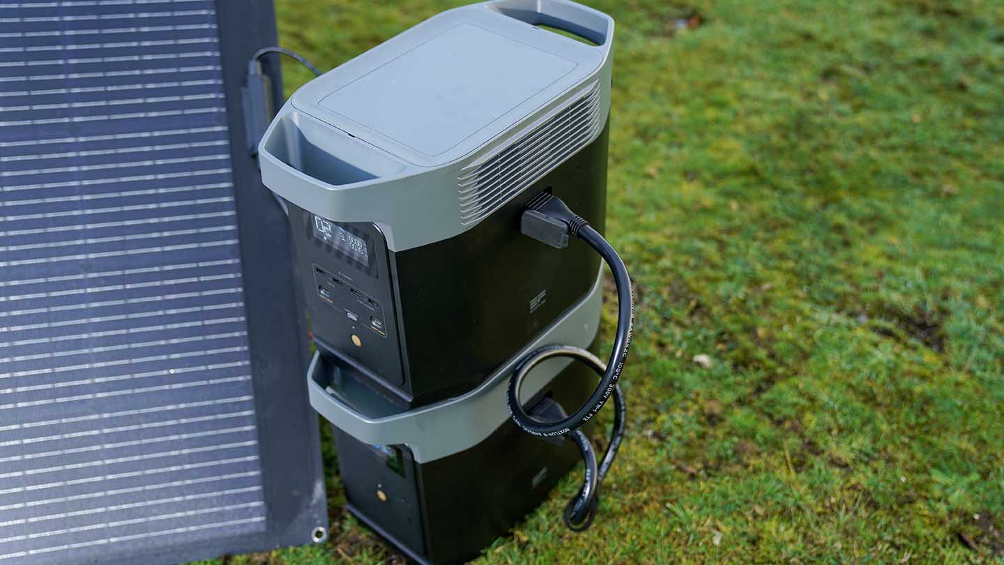 Linking up the 1KW Expansion battery