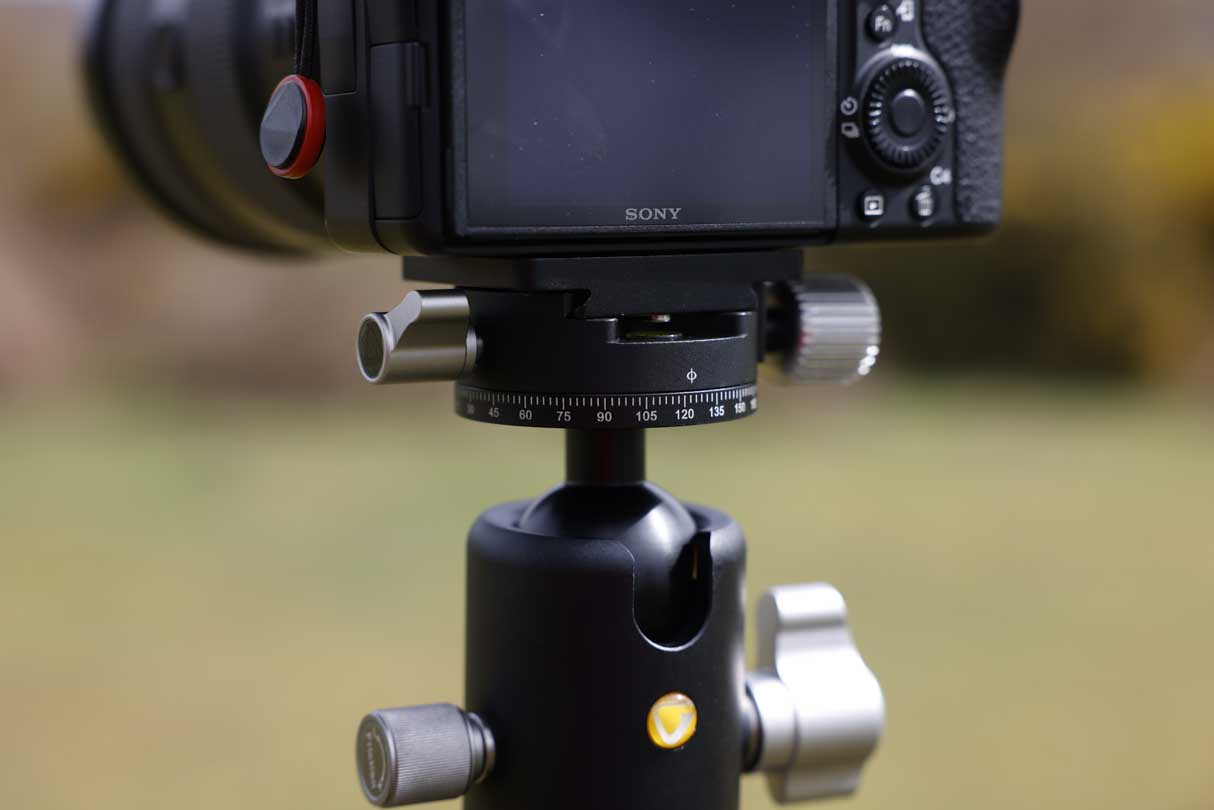 Vanguard VEO BH-250S Ball Head Review: 360 top plate