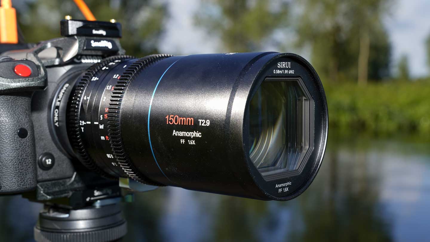 SIRUI Venus 150mm 1.6x Full-frame Anamorphic Lens