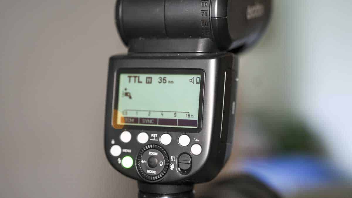 Godox V1 Pro S TTL adjust