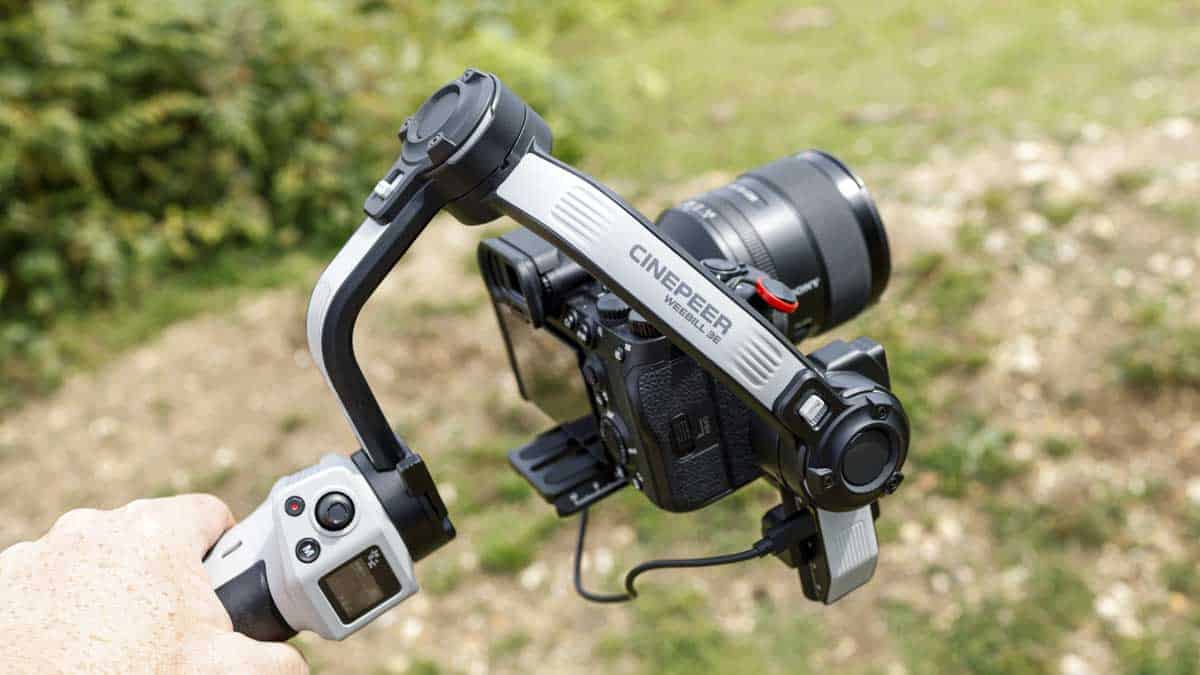 ZHIYUN CINEPEER WEEBILL 3E - sling mode