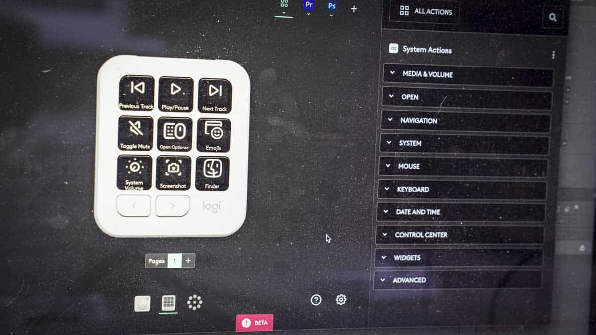 Logitech MX creative console