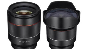 Samyang 14mm and 50mm Autufocus Lens