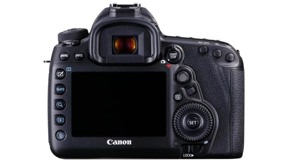 Canon 5D Mark IV back