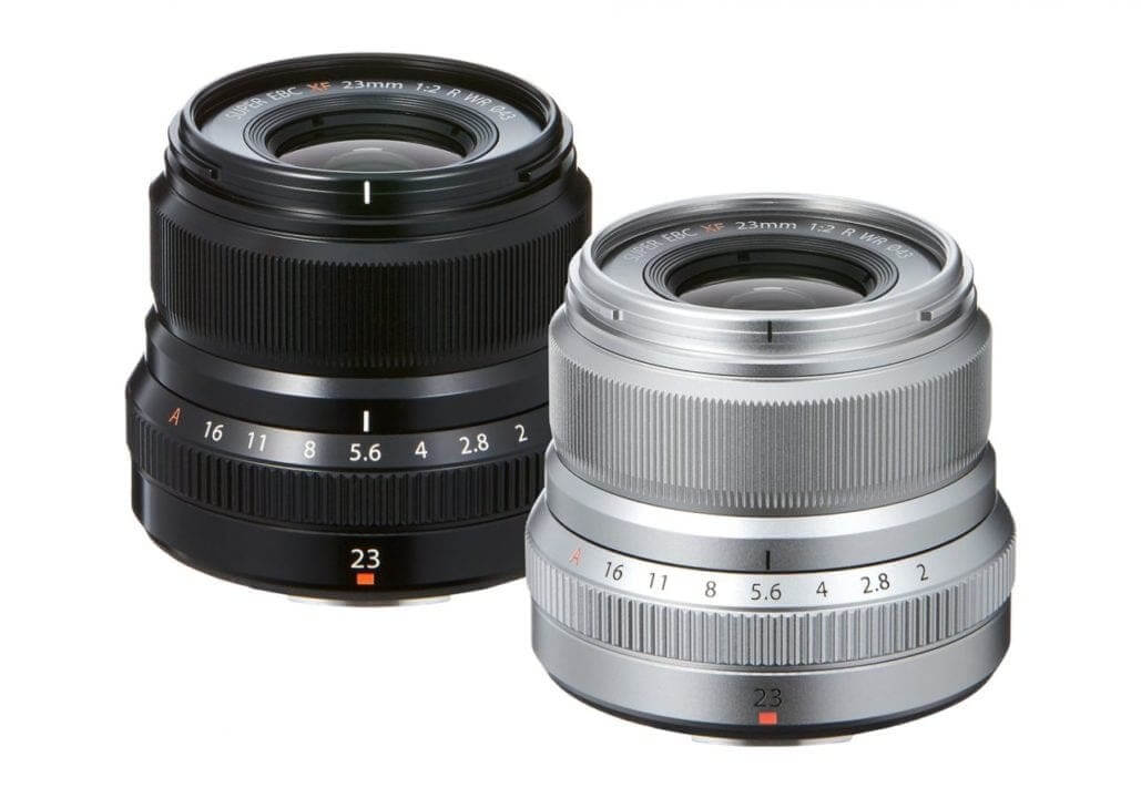 Fuji unveils XF23mm f/2 R WR lens