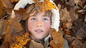 How to edit autumn portraits to boost colour