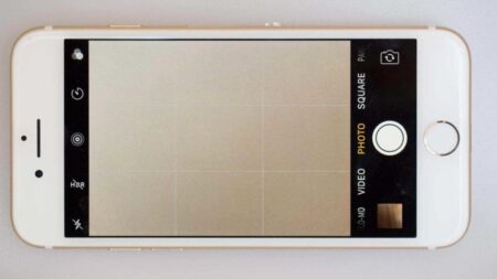 Apple iPhone 7 camera screen