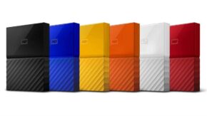WD revamps hard drives with new colours, hardware encryption
