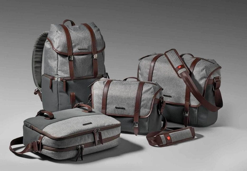 Manfrotto debuts high-end Windsor Collection camera bags