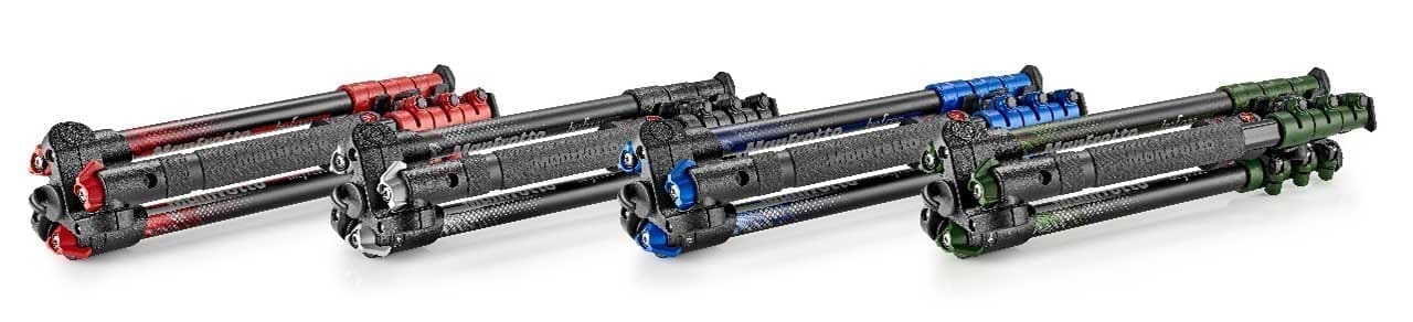 Manfrotto debuts new BeFree Color tripods