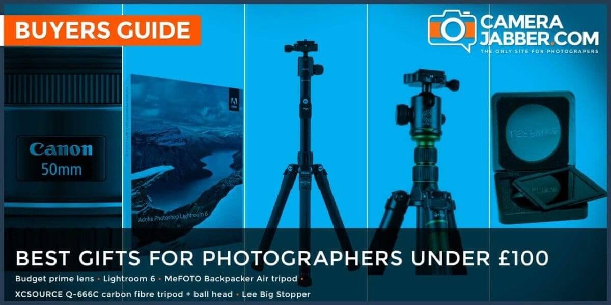 Best Christmas gifts for photographers under £100