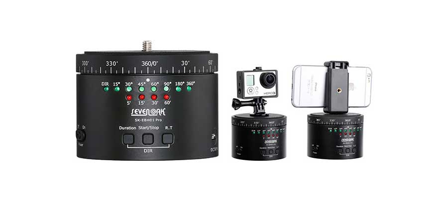 Kenro refreshes Sevenoak Electronic Panoramic Ball Head