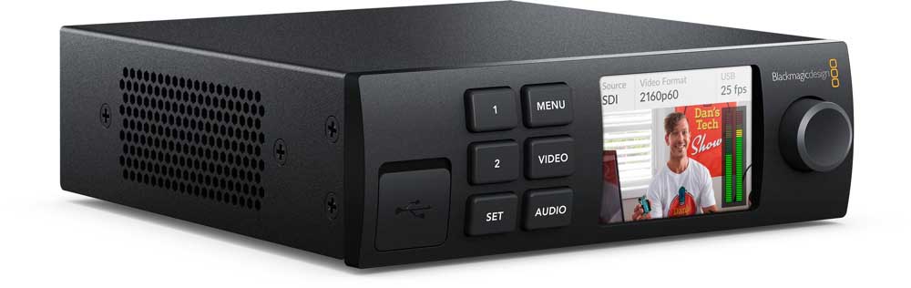 Blackmagic Web Presenter lets you stream live high-quality video from any camera