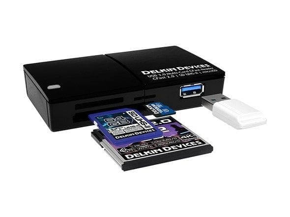 Delkin launches USB 3.0 card reader with CFast card port