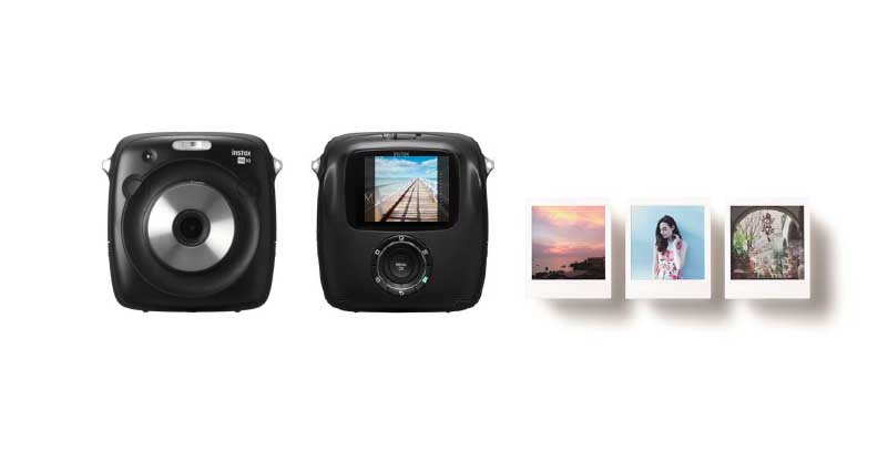Fuji launches instax SQ10 square format instant camera with digital sensor
