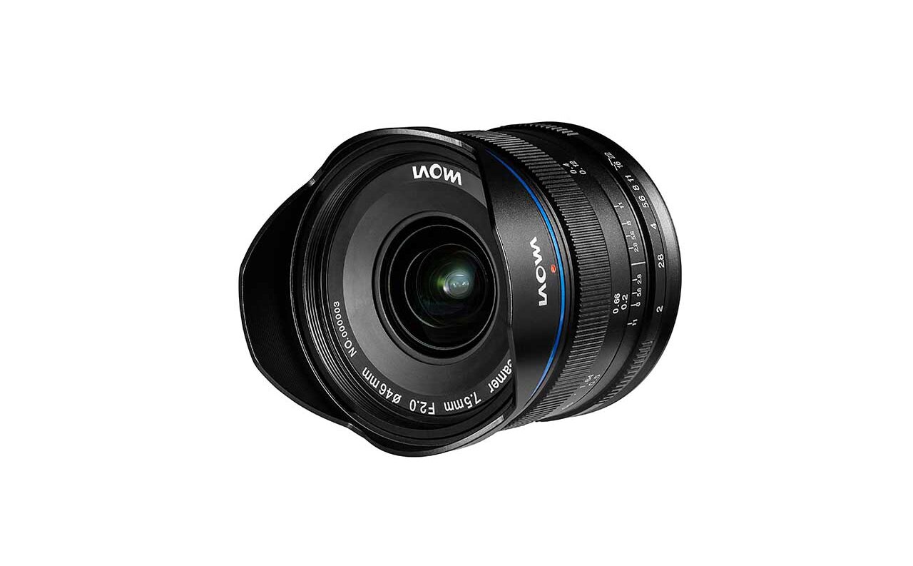 Laowa 7.5mm f/2 is the world’s widest rectilinear f/2 for Micro Four Thirds