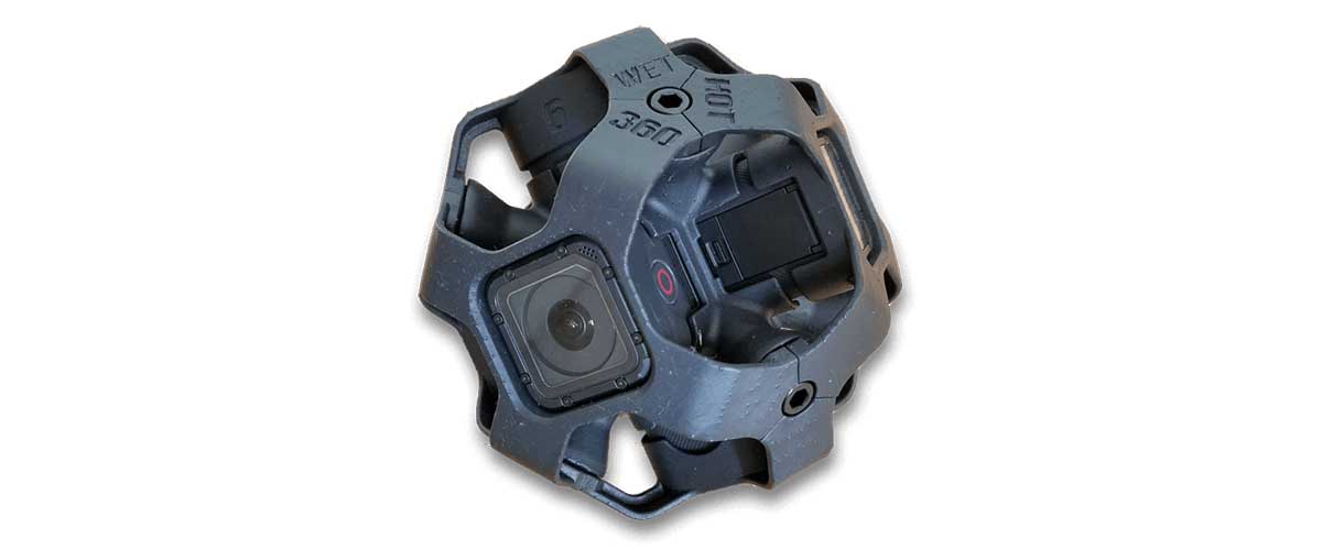 WetHot360 camera rig uses GoPro Hero Sessions to make 8K videos