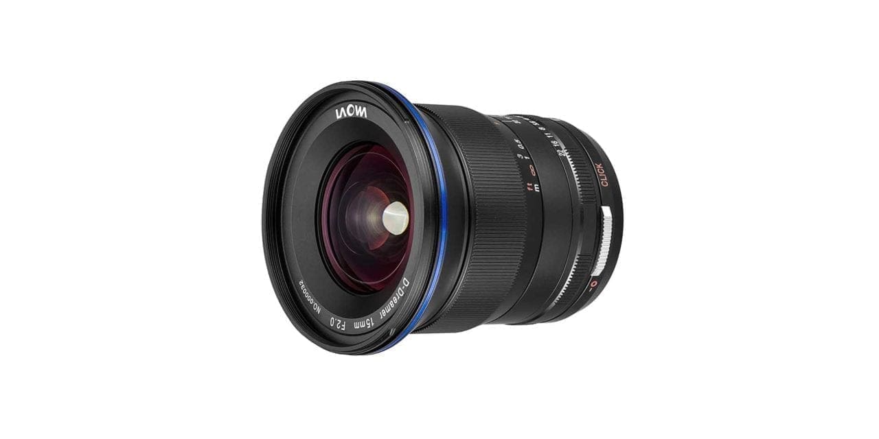 Laowa 15mm f/2 FE Zero-D debuts for Sony E mount
