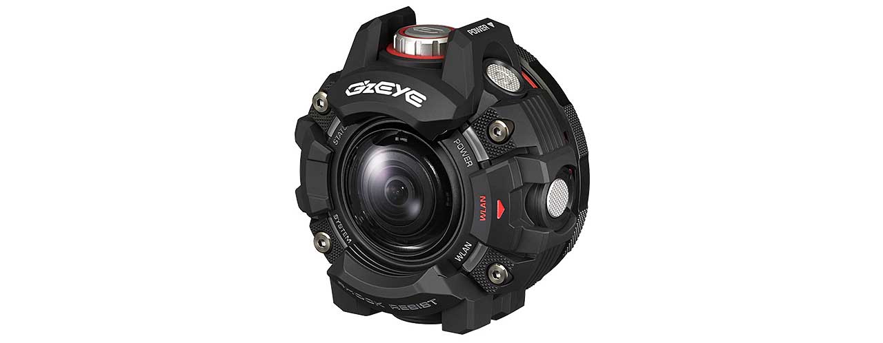 Casio GZE-1 / G’z EYE action camera debuts in Japan
