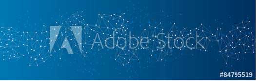 Most popular Adobe Stock images 2017: connectivity