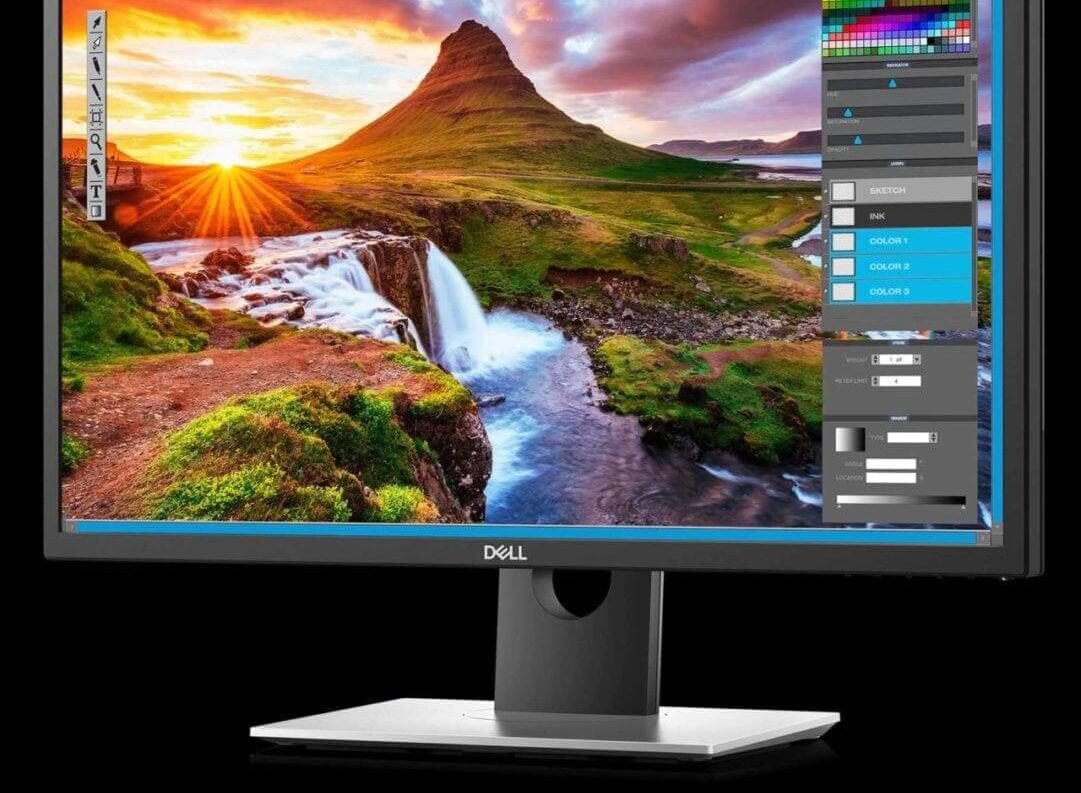 Best monitor for photo editing: Dell UltraSharp U2718Q